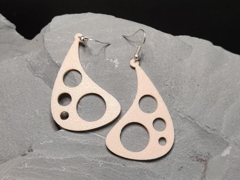 Fluid Circle Earrings