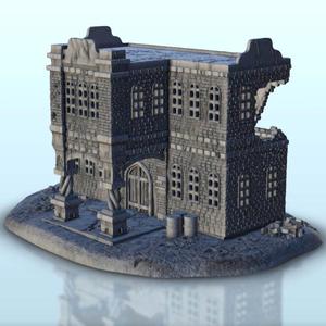 Brick reception hall - Arabian Flames of war Bolt Action Desertic Modern Warhammer