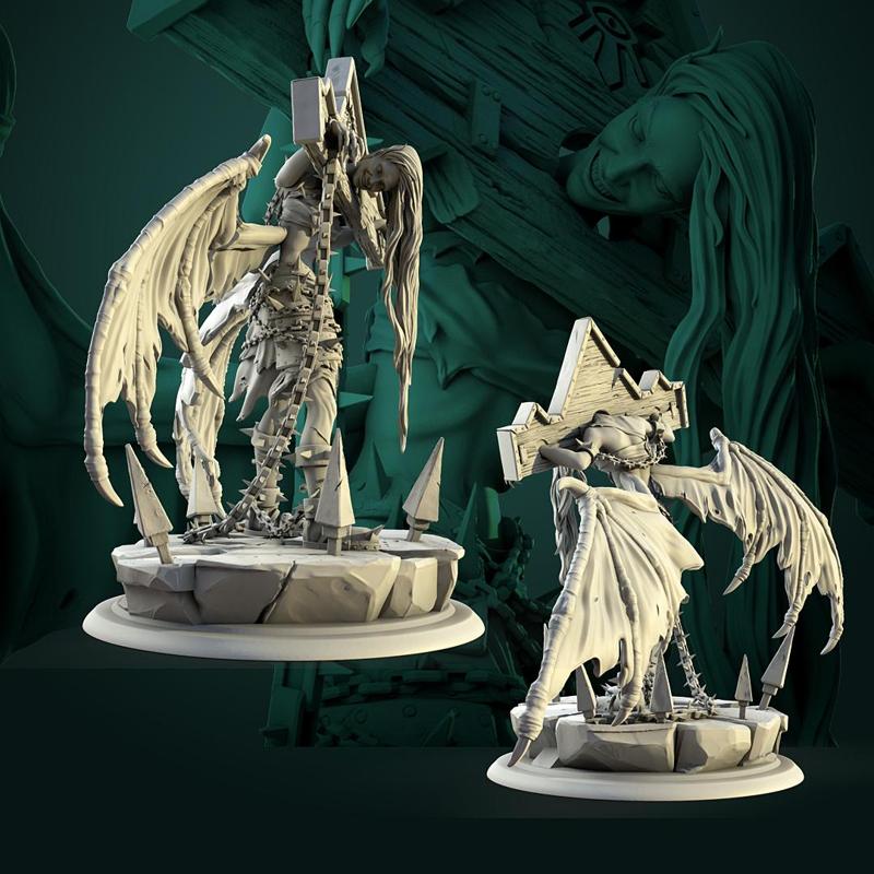 Khaaru Lord of Chaos 75mm pre-supported