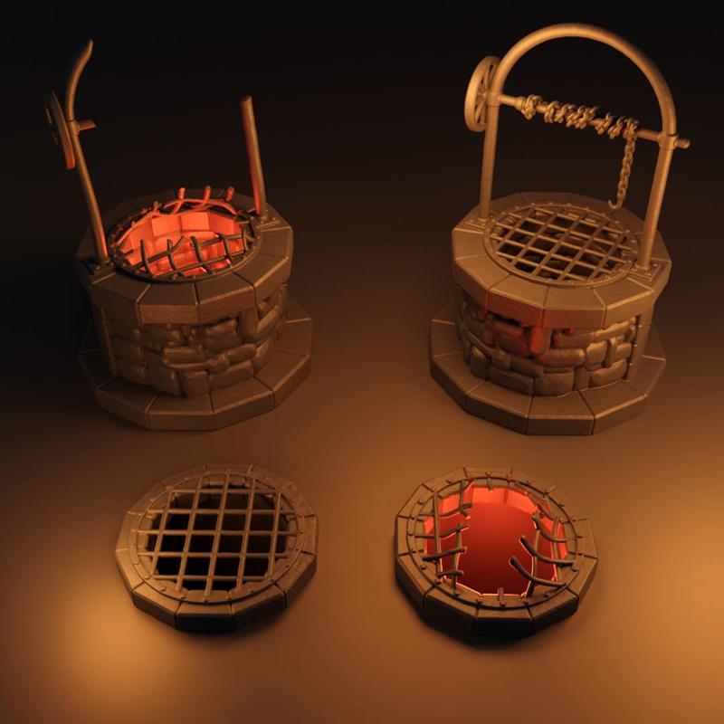 Well n.2 & Sewers Entrance