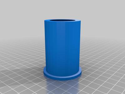 Starlink v2 pipe adapter - customizable