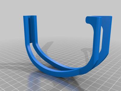under-the-desk Headphones Stand