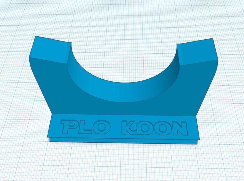 Plo Koon Lightsaber Wall Mount