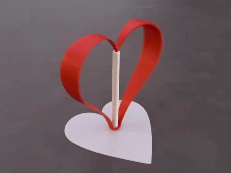 Winds of Love - Heart Wind Spinner   