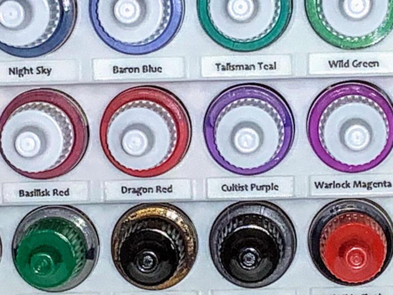 Press-in Labels (for Paint bottle organizer)