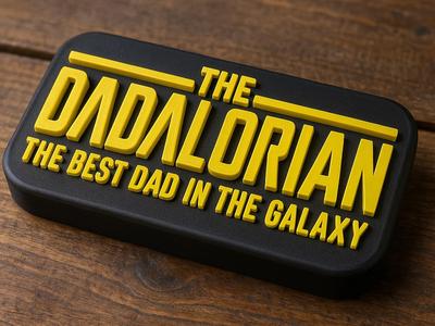 The Dadalorian Fathers Day Sign