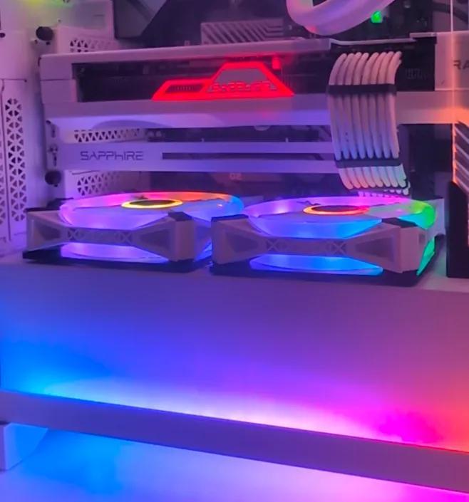 4000D/X 2.5" SSD tray to 120mm fan adapter   