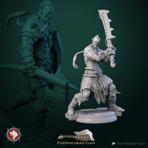 Orc warrior V3 32mm pre-supported