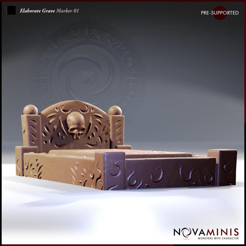 Elaborate Grave Marker 01