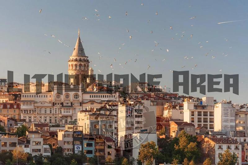 Galata Kulesi İstanbul Türkiye Lithophane   