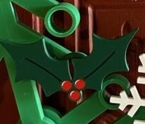 Christmas holly for L.E.G.O. Wreath