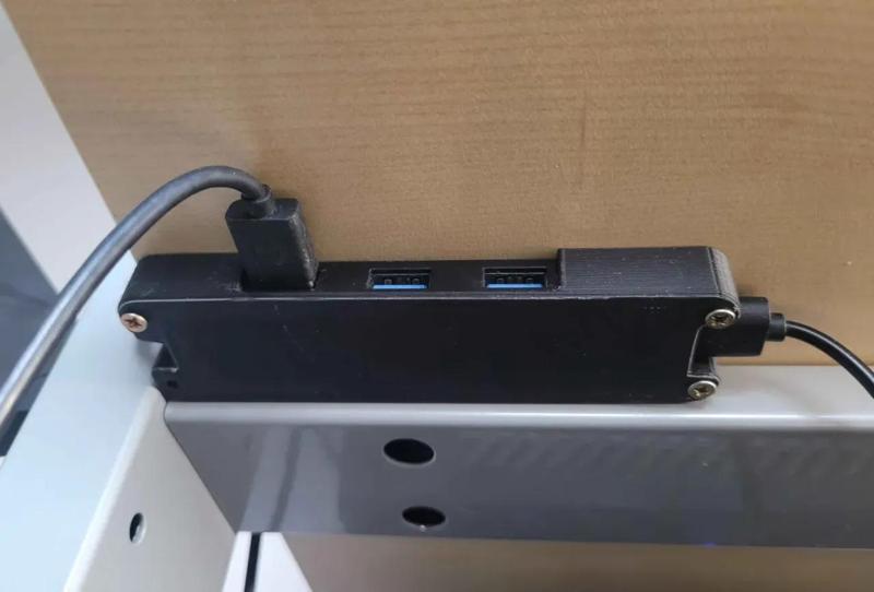 Desk Holder - For Aceele Data Hub 4 Ports   