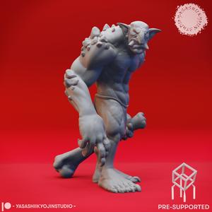 Troll Clubba - Book of Beasts - Tabletop Miniature (Pre-Supported)