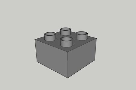 Play Room Lego Duplo Model Type 4x - Thick