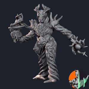 Warforged Druid