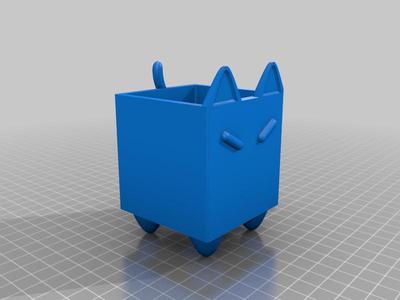 Cat Pot With Feet