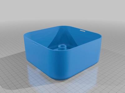 Moisture retaining pebble box