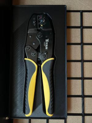 Gridfinity Titan Ratcheting Wire Crimper Tool holder   