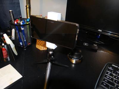 Universal phone tripod adapter   