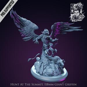 Hunt at the Summit - Giant Griffin Diorama
