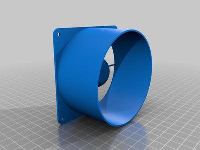 Fan 80mm Grow tent Adapter