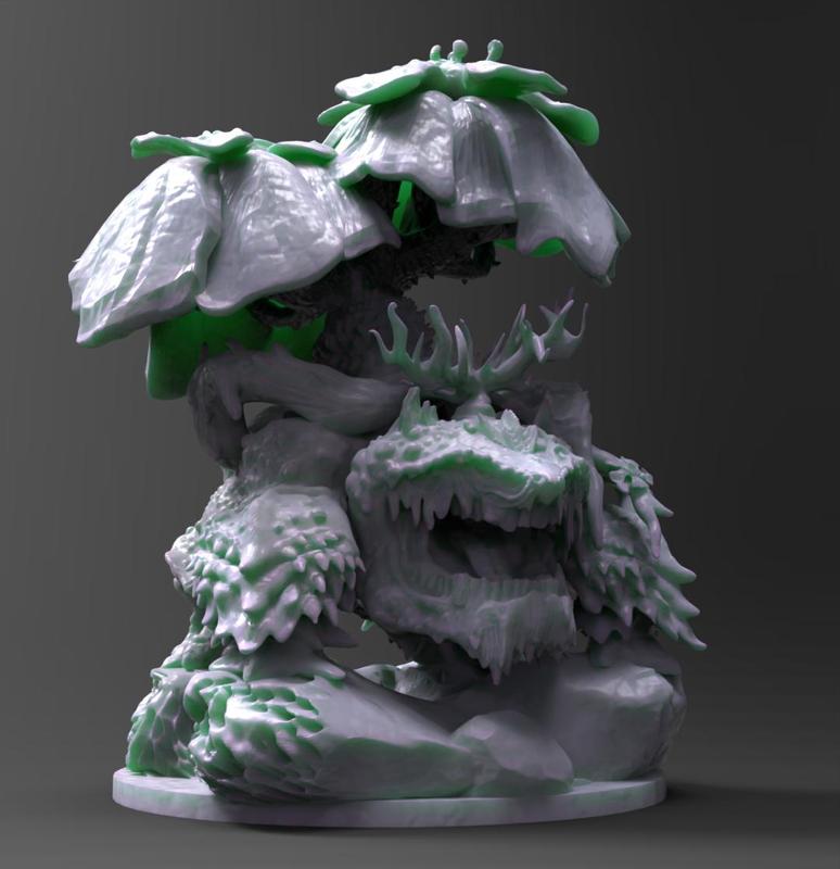 Mega Venus-saur the tropical master