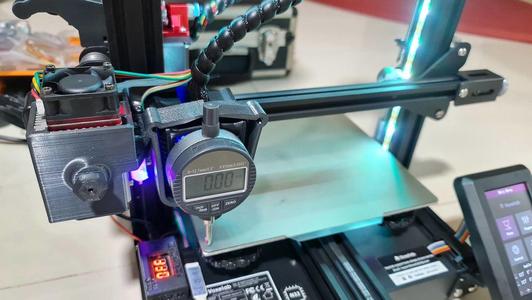 Voxelab Aquila - Dial Indicator Clip-On Mount