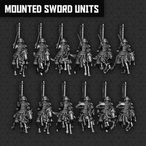 Samurai Mounted Sword Units