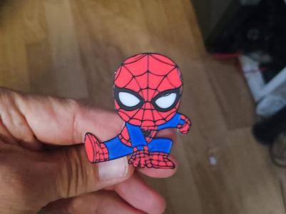Spiderman - monitor ornament, picture, cabinet, TV