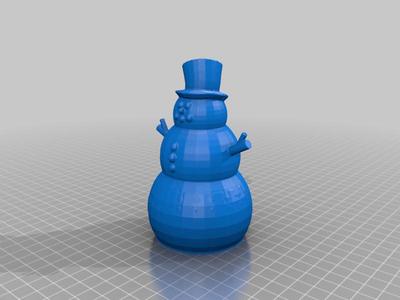 another tea light snowman