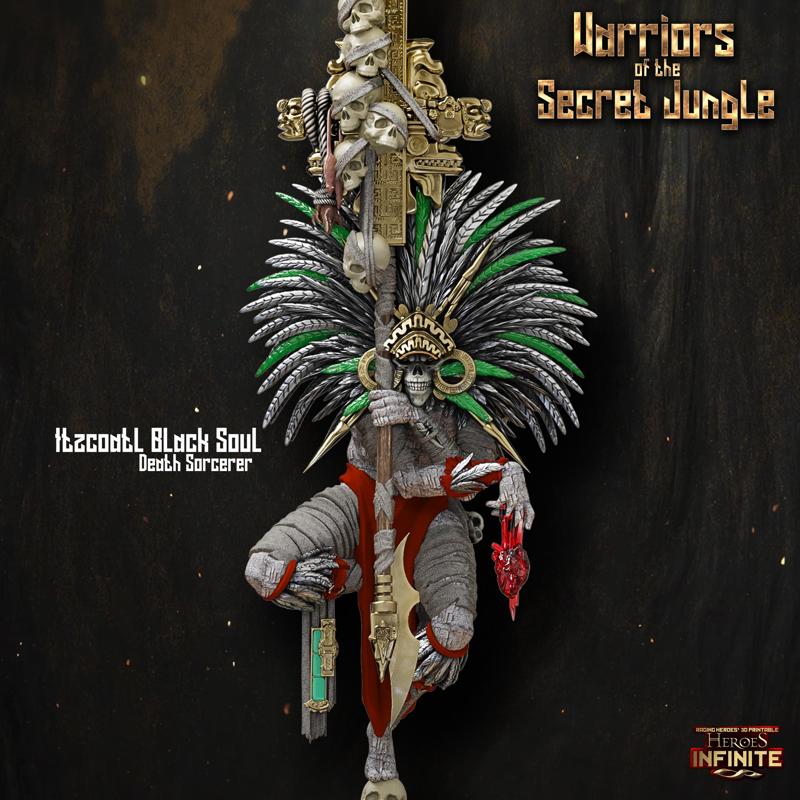 Itzcoatl Black Soul, Death Sorcerer