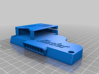 Ender 3 Fan Guard and SD Card Holder