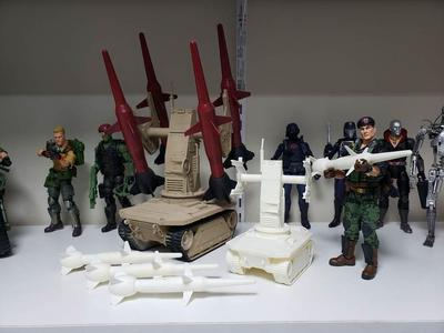 GI Joe Missile Launcher Pac Rat