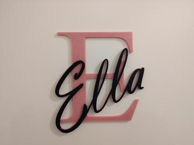 Door Sign Ella