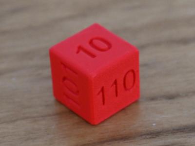 Binary dice