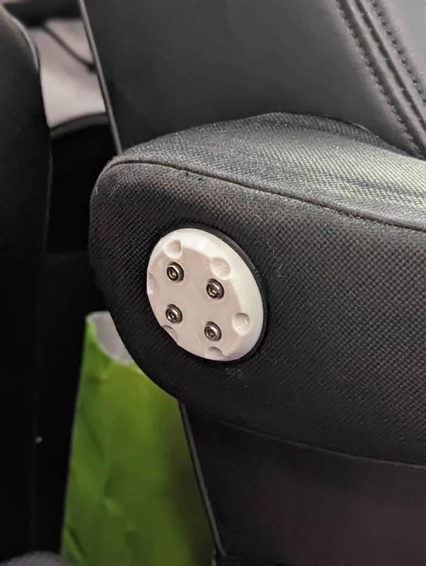 FJ cruiser armrest center cap