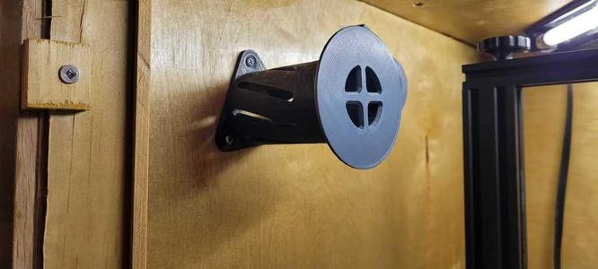 Interior Cabinet Spool Mount