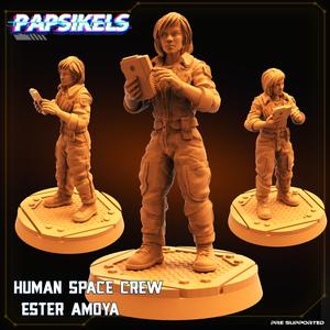 HUMAN SPACE CREW ESTER AMOYA