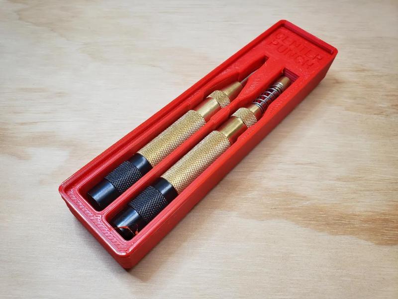 Gridfinity Bin for Centre Punch (Lee Valley)   