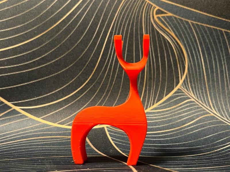 Deer figure Reindeer decor   