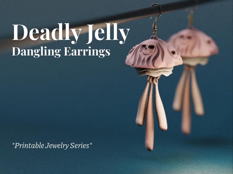 Deadly Jelly - Dangling Earrings