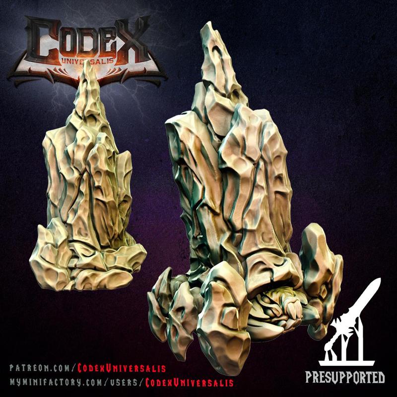 Rock spider Stand (presupp)