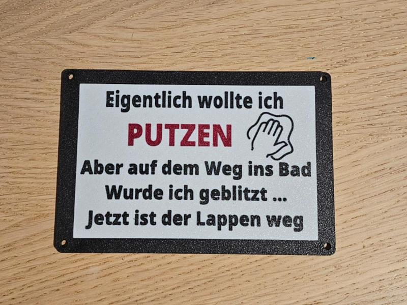 Funny Sign I Actually Wanted to Clean