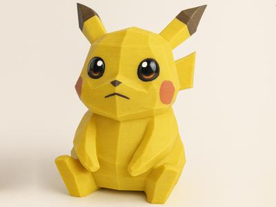 Low Poly Pikachu