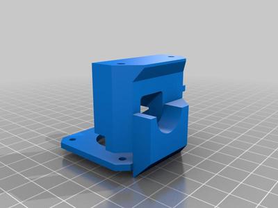 MDD adapter for Winsinn dual gear extruder compatibility with HMG5 with cable chain (REMIX)