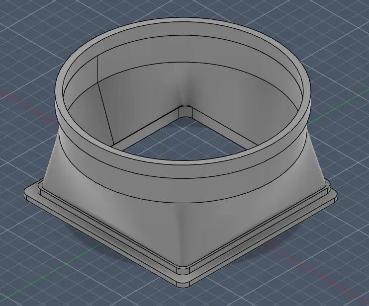 60mm to 76mm Vent Adapter   