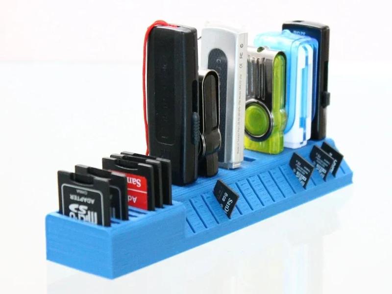 USB and MicroSD Holder