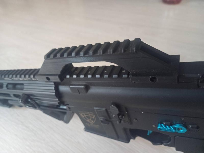 asg optic upper for ris rail