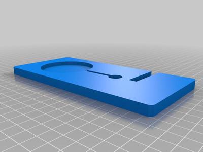 Phone stand w/ MagSafe charger cutout