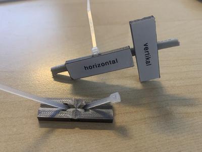 Kabelmarkierer für Kabelbinder / Cablemarker for cable ties